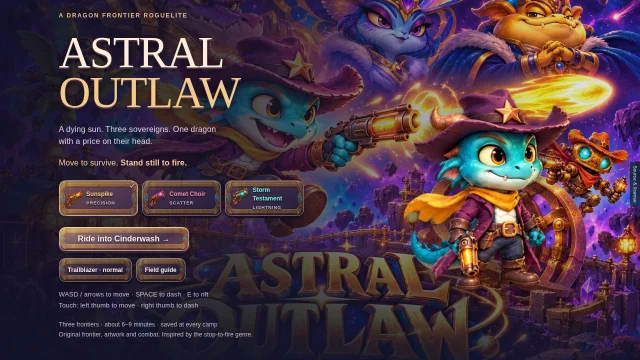 Game preview: Astral Outlaw